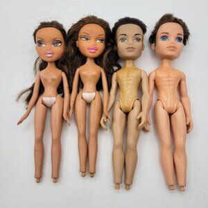 MGA Entertainment BRATZ Lot of 4 Dolls for TLC or Custom OOAK